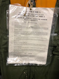 MK 5 FLYING SUIT IN GREEN IN UNUSSED CONDITION