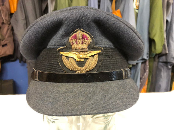 AN RAF OFFICERS PEAKED CAP