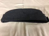 AN RAF AIRMANS SIDE CAP WITH BADGE AND PLASTIC BUTTONS