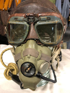 A TYPE C FLYING HELMET MASK AND GOGGLES