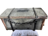 WW2 MILITARY MEDICAL WICKER TRUNK