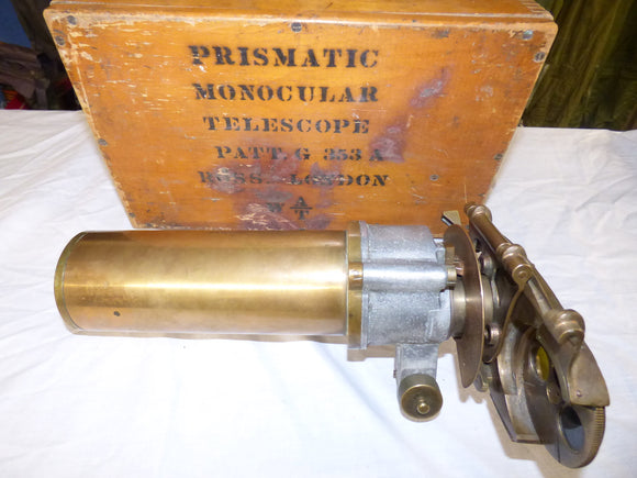 British Prismatic Monocular Telescope (Gun Sight)